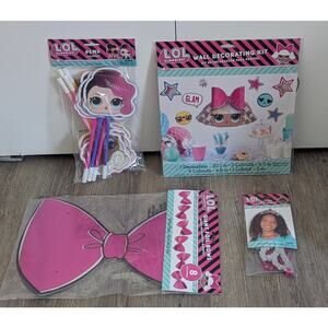 33pc LOL Surprise ! Girls Birthday BUNDLE Party Pack | 8 Guest w/ Decorations